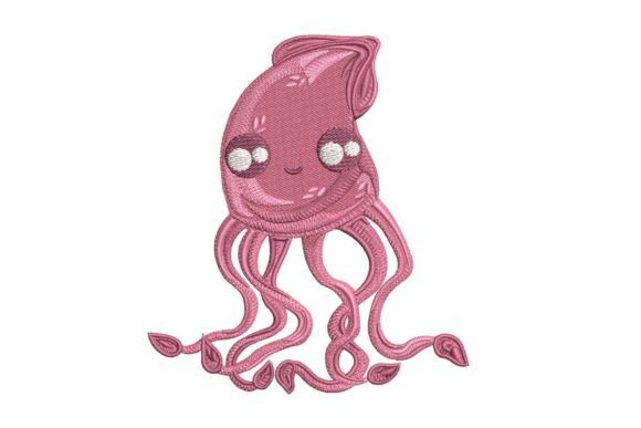 Kawaii Squid Embroidery: A Designer’s Project Review