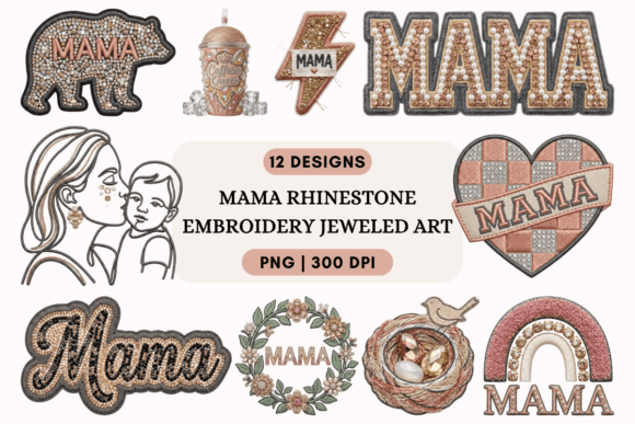 MAMA Rhinestone Embroidery Jeweled Art Review