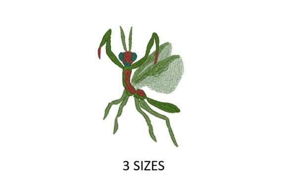 Mantis Embroidery Design: A Unique Touch for Handmade Gifts