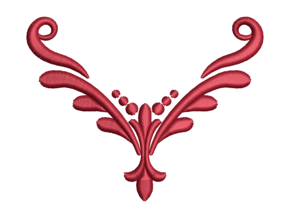 Ottoman Symmetric Motif Embroidery: A Craft Fair Standout
