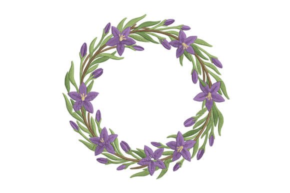 Periwinkle Flower Embroidery Design: A Craft Fair Review