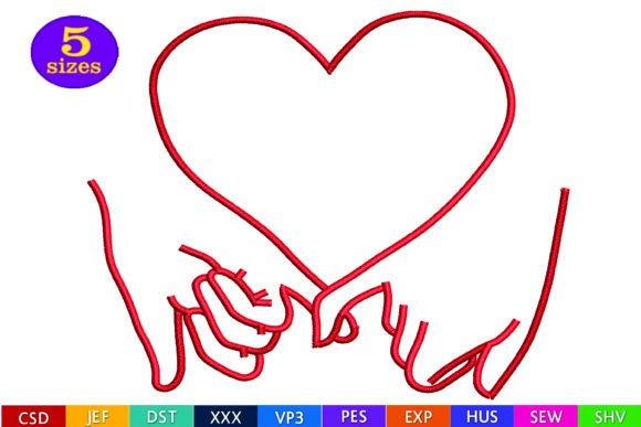 Pinky Promise Embroidery Design Review for Etsy Sellers