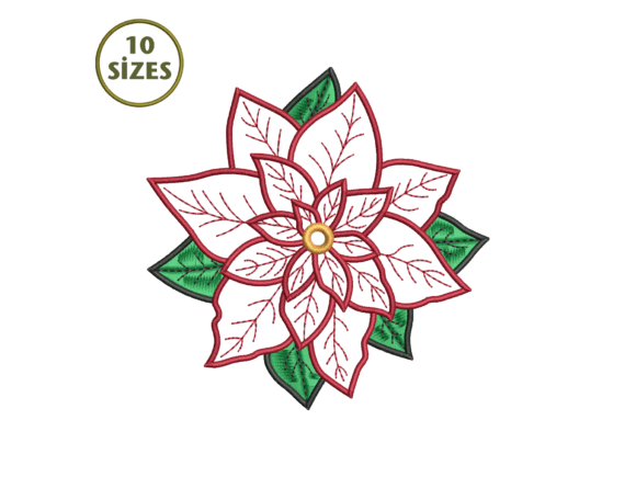 Poinsettia Embroidery Design: A Maker’s Review